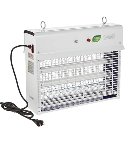 東芝電撃殺虫機　TKE-2020 1-GL17 楽天市場】東芝 トスキラー 電撃殺虫器 屋内・軒下用 FL20W×2灯